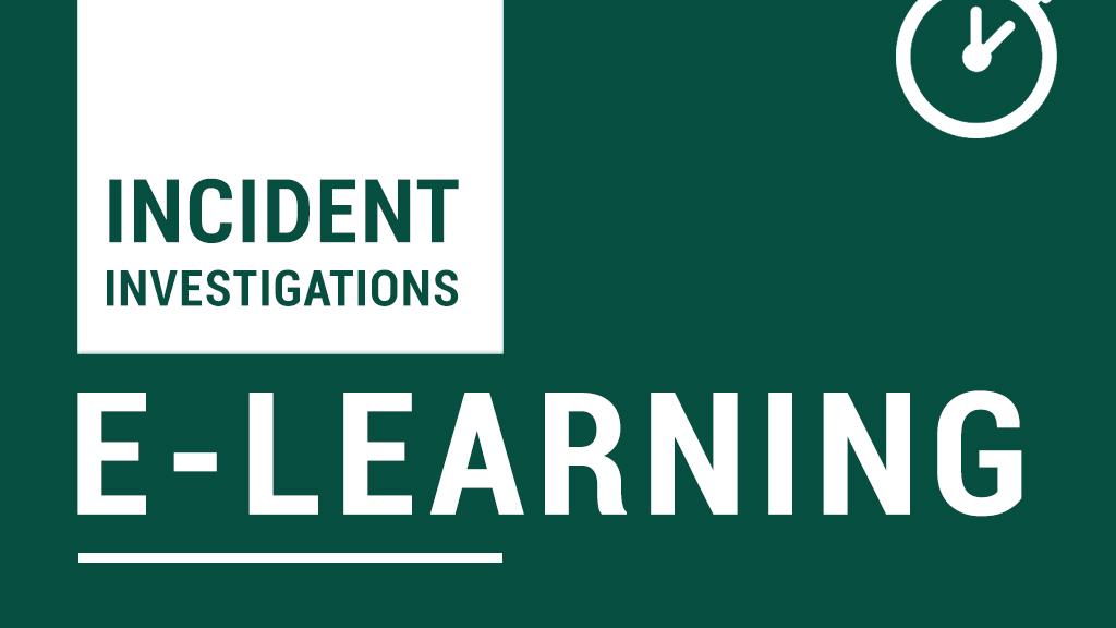 Incident Investigations E-Learning Mini Course